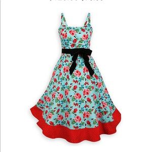Mickey and Minnie Floral Disney Dress